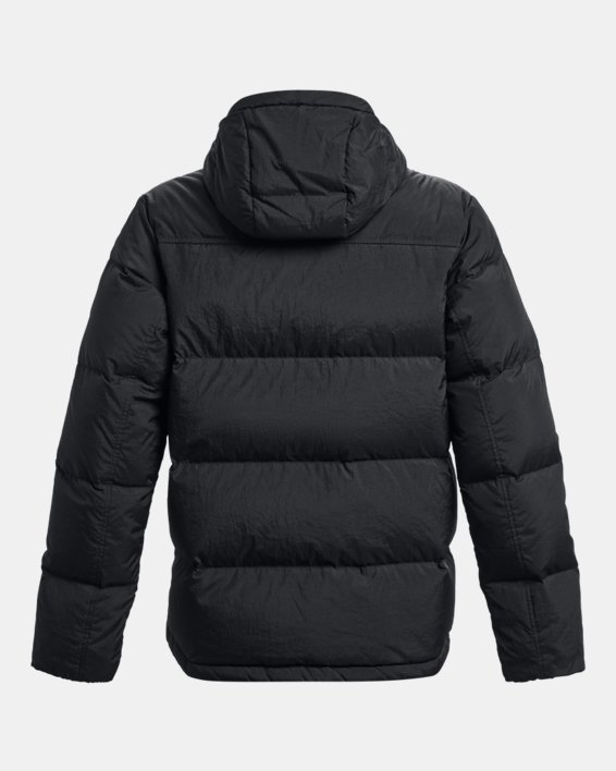 Men's ColdGear® Infrared Down Crinkle Jacket, Black, pdpMainDesktop image number 7